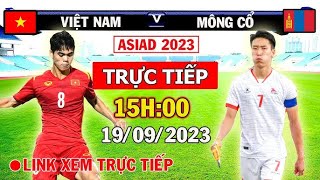 TRỰC TIẾP H2 VIỆT NAM  U23 MÔNG CỔ  TRỰC TIẾP BÓNG ĐÁ [upl. by Nossyla]