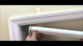 How to Install Economy Blackout Roller Shades  BlindsOnLinecom [upl. by Natala666]