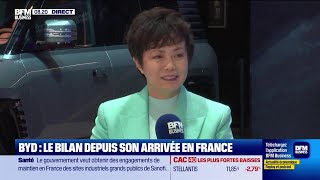 Le Grand entretien  BYD le bilan depuis son arrivée en France [upl. by Bellanca]