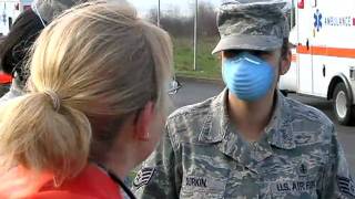 Airmen at Spangdahlem Air Base train for medical emergencies [upl. by Eckhardt]