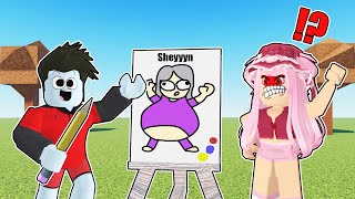 SPEED DRAW  PepeSan vs Sheyyyn Drawing ✏️  Roblox Tagalog [upl. by Atiekahs]