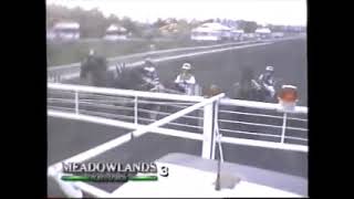 1998 Meadowlands FASTER BOOTS John Campbell Countess Adios 2YO Fillies Pace [upl. by Lunneta]