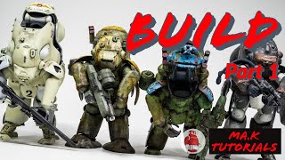 Maschinen Krieger MK44 Build Tutorial Part 1 [upl. by Hayne954]