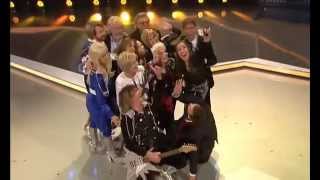 Stefanie Hertel Ute Freudenberg Uwe Busse und Stefan Mross als ABBA 2014 [upl. by Mickie]