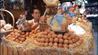 La Boqueria Market in Barcelona Spain [upl. by Faustena]