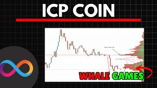 Internet Computer ICP Whale Games  ICP Volume amp Technical Analysis [upl. by Ahseetal52]