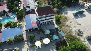 AERIAL VIEW of BGYPARTAS BOLINAOPANGASINAN BEACH RESORT [upl. by Meehyr]