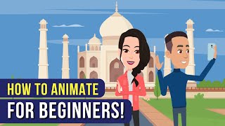 How to animate for beginners Easiest method [upl. by Ahsiryt40]