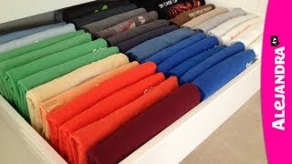 How to Fold TShirts [upl. by Michal249]