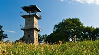 AussichtsTurm GebirgsVerein Aussig 1933 heute Erben View Tschechei [upl. by Eelnyl]