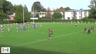 Résumé du match entre Rion Morcenx Club Rugby et l Us bergerac rugby [upl. by Aliber]