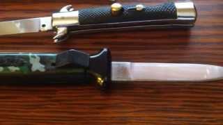 ROSTFREI NATO OTF and other cheap but collectable switchblades [upl. by Esaele267]