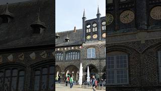 뤼벡 시청 광장City Hall Plaza in Lübeck [upl. by Haliled458]