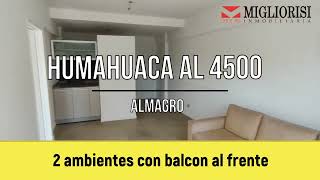 HUMAHUACA al 4500 Departamento de 2 ambientes en Venta en Almagro [upl. by Fauver]