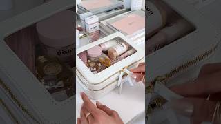 pack my makeup bag with me 🌸🧚‍♀️✨ makeup asmrmakeup asmrpacking skincare beauty preppy [upl. by Gnol]