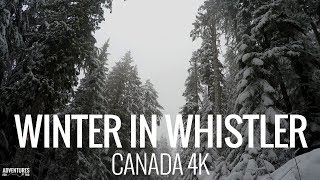 1 Week of Winter Fun Whistler Blackcomb in 4K [upl. by Daas222]