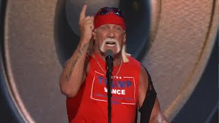 RNC 2024 Day 4 updates Hulk Hogan riles up crowd rips off shirt  FULL SPEECH [upl. by Eibbil]