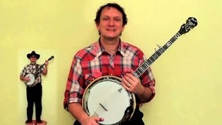 Banjo for beginners  Cripple Creek Chorus [upl. by Barbarese618]