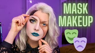 PORCELAIN MASK MAKEUP  Tutorial [upl. by Noyerb]