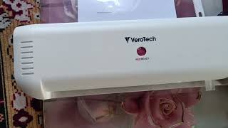 VeroTech VL 440 Laminator A4 test pl [upl. by Venditti828]