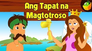 Ang Tapat na Magtotroso The Honest Woodcutter  Aesops Fables in Filipino  MagicBox Filipino [upl. by Damalas]