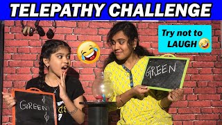 😂Funniest Ever Telepathy Challenge  Ammu Times  Amirtha Varshini [upl. by Olen]