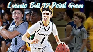 LaMelo Balls 92 Point Game Highlights [upl. by Akela]