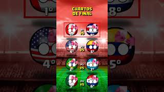 CANADÁ EN LA COPA ORO FEMENINA 2024 countryballs [upl. by Bertolde663]