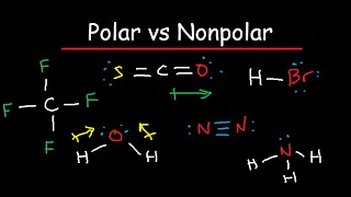 Polar and Nonpolar Molecules Is it Polar or Nonpolar [upl. by Lednahs77]