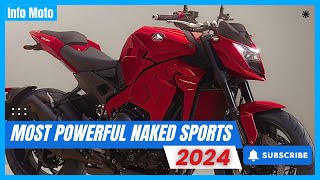 TOP 9 Most Powerful Naked Sports Bikes In 2024 [upl. by Aicylla]