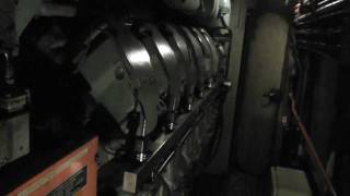 VP185 engine room 43047 [upl. by Notlem]