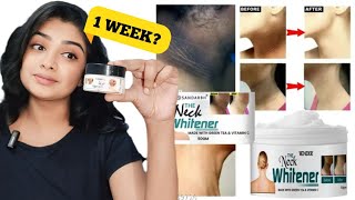 🔴🔥I TRIED NECK WHITENING CREAM  TAMIL [upl. by Yttiy]