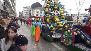 Carnavalstoet Blankenberge 2019  unedited [upl. by Hands]