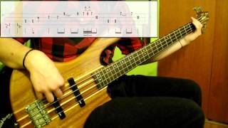 Red Hot Chili Peppers  Californication Bass Cover Play Along Tabs In Video [upl. by Riker]