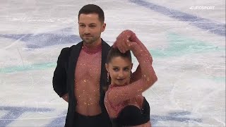 2024 Worlds Lilah FEAR  Lewis GIBSON GBR Rhythm Dance 22032024 [upl. by Aisset]