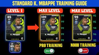 100 Rated Standard Card K Mbappè Training GuideeFootball 2024 Mobile [upl. by Jotham]