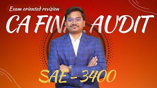 SAE 3400 CA Final Audit New syllabus  Assurance Engagements  Prospective Financial Information [upl. by Elmer]