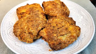 Air Fryer Crispy Fried Chicken Thighs [upl. by Rani490]