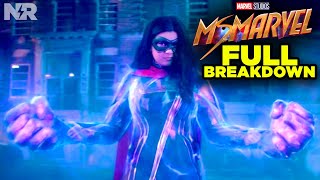 MS MARVEL Complete Breakdown Compilation  Iman Vellani Interview [upl. by Otreblada78]