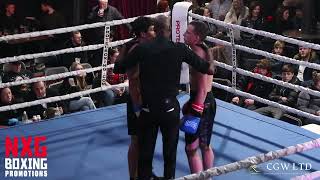 Dylan Owen Vs Franky Hay  NXG Boxing Promotions TheProject [upl. by Pallas]