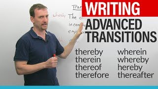 WRITING – Advanced English Transitions thereby thereof hereby therein wherein whereby [upl. by Ditzel]