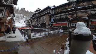 雪の東北の旅3日間 ①銀山温泉 [upl. by Eelimaj554]