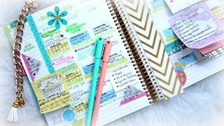 How To Organize and Decorate Your Planner [upl. by Bouley]