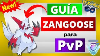 ❌️¿Vale la PENA Los MEJORES ATAQUES de ZANGOOSE POKÉMON GO✅ [upl. by Jurdi]