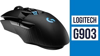 Logitech G903 Lightspeed Gaming Mouse ► G903 Unboxing ◄ Wireless Charging Gaming Mouse Review [upl. by Clancy535]