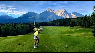 Kananaskis Golf Course Part II Mt Kidd [upl. by Annayat]