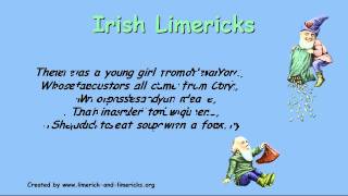 ♣♣♣ Irish Limericks  Example Limerick Poems ♣♣♣ [upl. by Proudlove173]