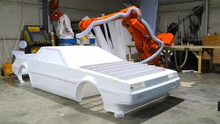 Building a full scale flying Delorean Part 1 Making the bodywork [upl. by Arikaahs455]