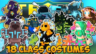 18 Free to Play Class Costumes coming to Trove  Trove PTS Preview [upl. by Aisan]