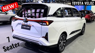 2024 Toyota Veloz 7Seater Premium MPV  Better Than Citroen C3 Aircross Maruti XL6 Ertiga  Veloz [upl. by Pogue]